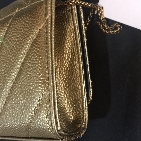 Kurt Geiger London Extra Mini Kensington Metallic Bronze Hardware Crossb… - Picture 14 of 16